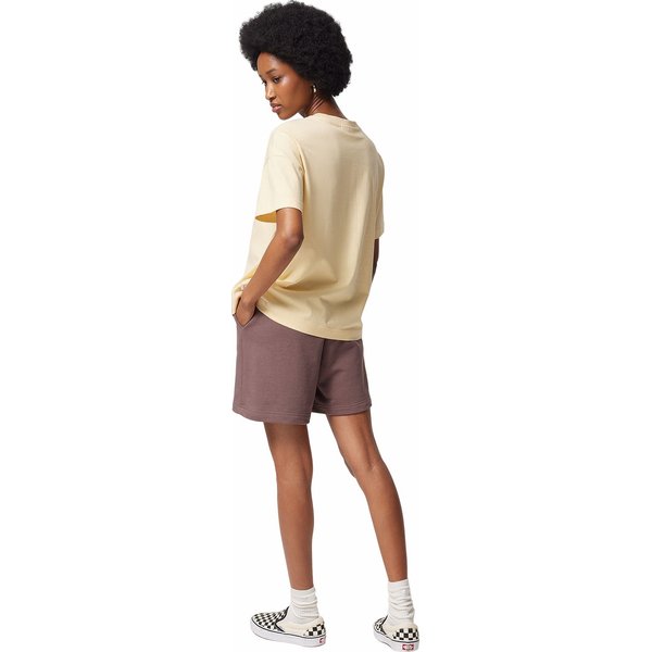 Spodenki damskie OTHWSS24TSHOF381 Outhorn - brąz