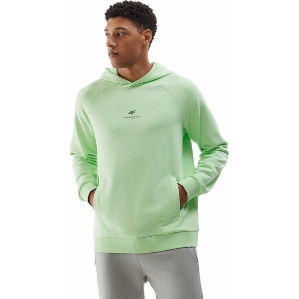 Bluza męska 4FWSS24TSWSM1010 4F - jasna zieleń