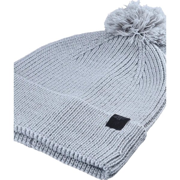 Czapka ACAPU472 4F - chłodny jasny szary