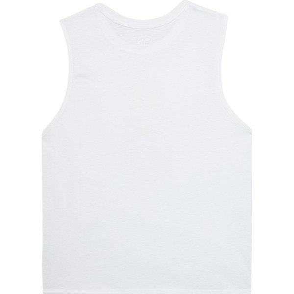 Bezrękawnik damski 4FWSS24TSLEF069 4F - biały