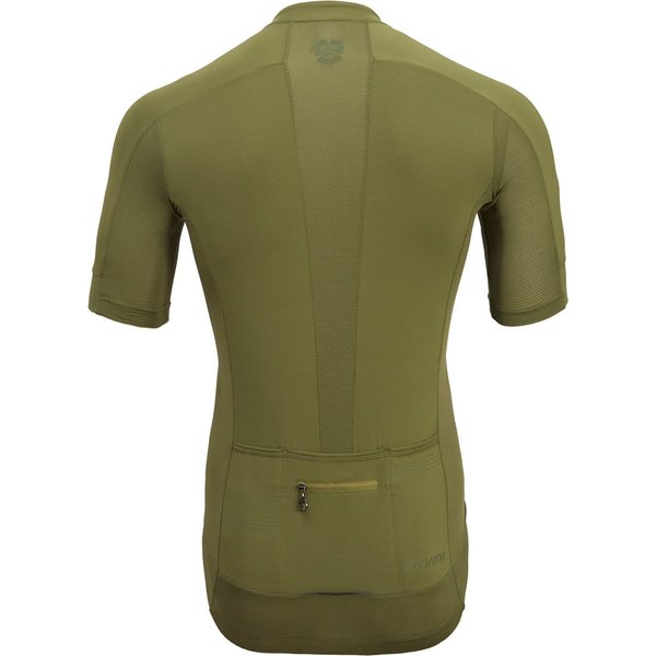 Koszulka rowerowa męska Ceno Silvini - zielony