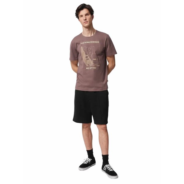 Spodenki męskie OTHWSS24TSHOM388 Outhorn - głęboka czerń