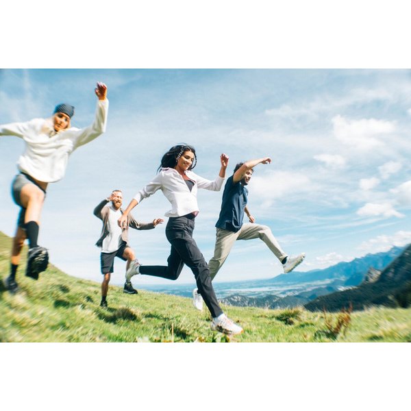 Spodnie trekkingowe damskie Hikeout Jack Wolfskin - black