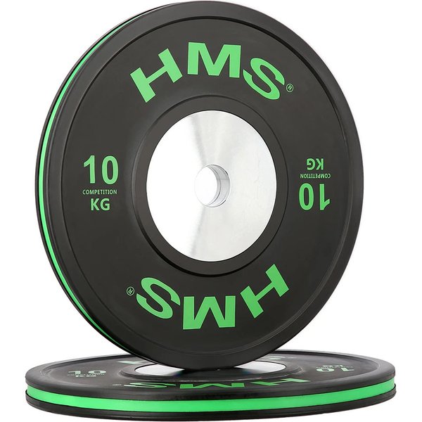 Talerze olimpijskie BTBR Set 8 szt. 10-25kg HMS