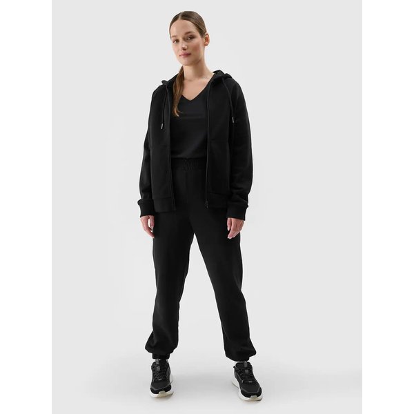 Bluza damska TSWSF1541 4F - głęboka czerń
