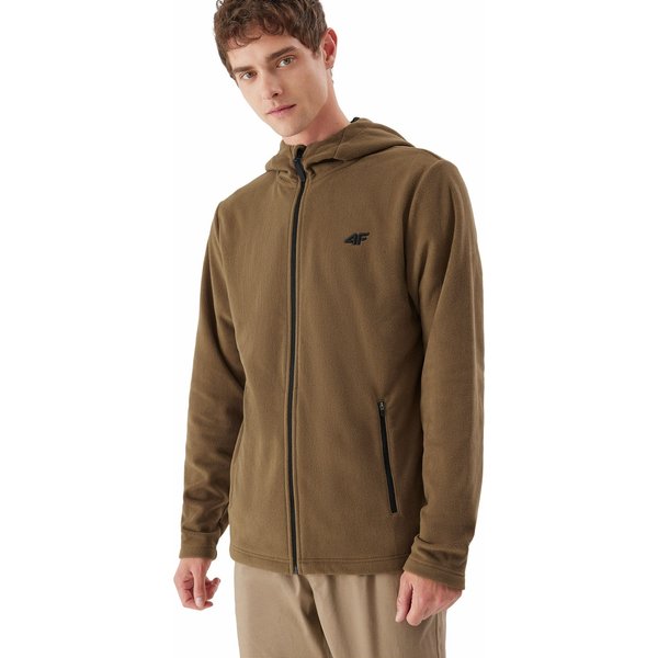 Polar męski 4FAW23TFLEM121 4F - jasny brąz