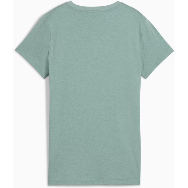 Koszulka damska ESS No. 1 Logo Heather Tee Puma - Green Moon