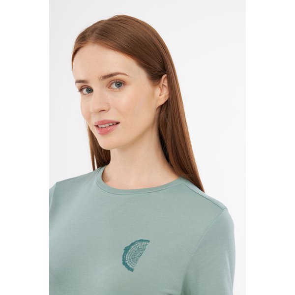 Koszulka damska Rune Bamboo Lady Viking - zielony