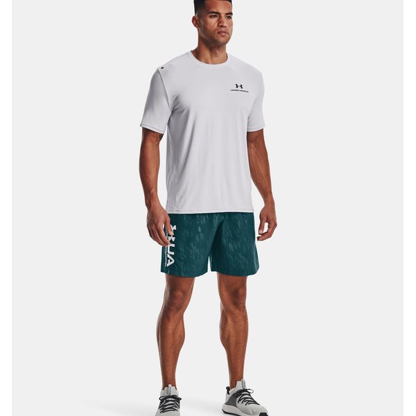 Spodenki męskie Woven Emboss Under Armour - tourmaline
