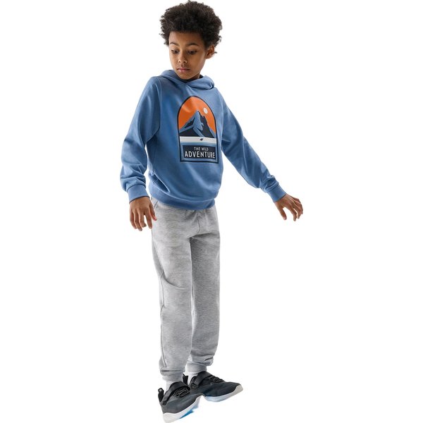 Bluza chłopięca 4FJWSS24TSWSM0933 4F - niebieski