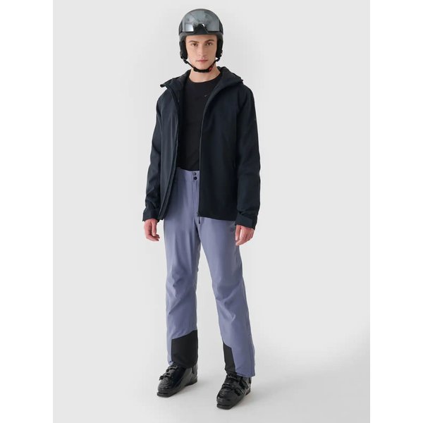 Kurtka narciarska męska TTJAM579 4F - głęboka czerń