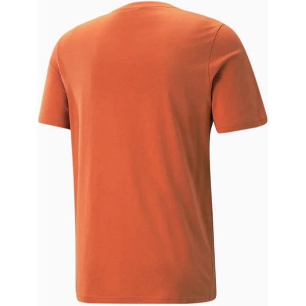 Koszulka męska Graphics Wording Tee Puma - pomarańczowa