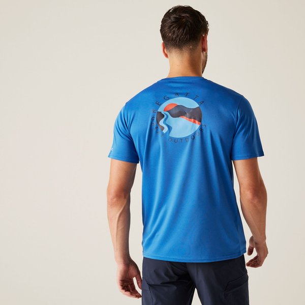 Koszulka męska Fingal IX Regatta - Olympian Blue