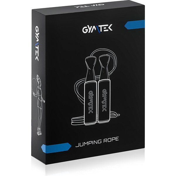 Skakanka bokserska, skórzana z łożyskami Gymtek