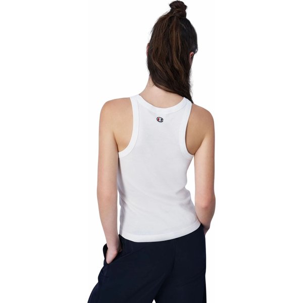 Bezrękawnik, top damski Icons Total Logo Legacy Champion - biały