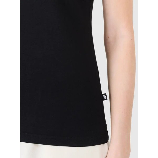 Koszulka damska TTSHF1990 4F - głęboka czerń