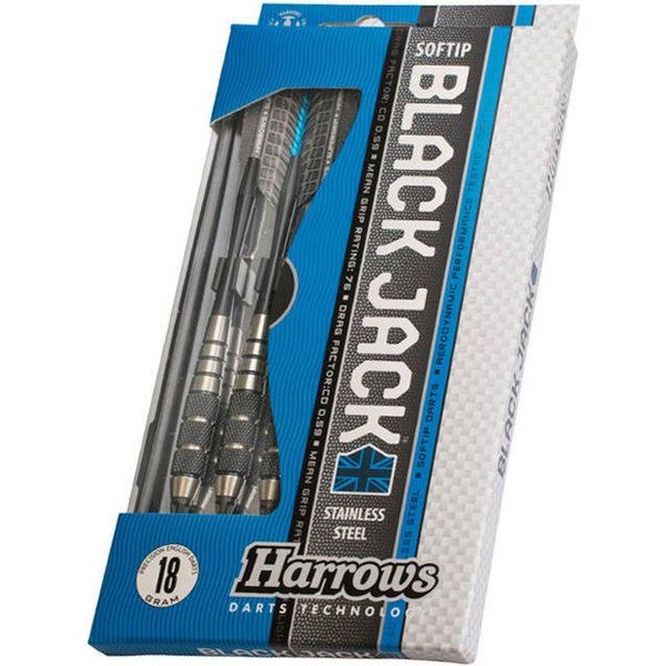 Rzutki do darta Softip Black Jack 16gK 3szt. Harrows