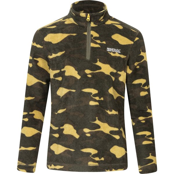 Bluza polarowa juniorska Hot Shot II Regatta - dark khaki camo