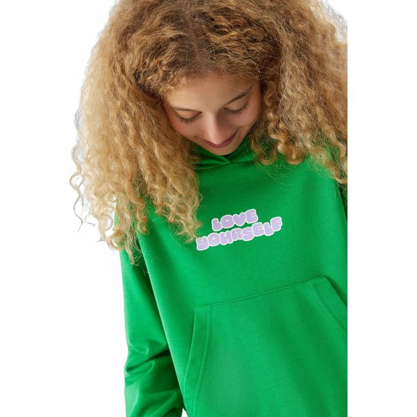 Bluza dziewczęca 4FJAW23TSWSF645 4F - zielony