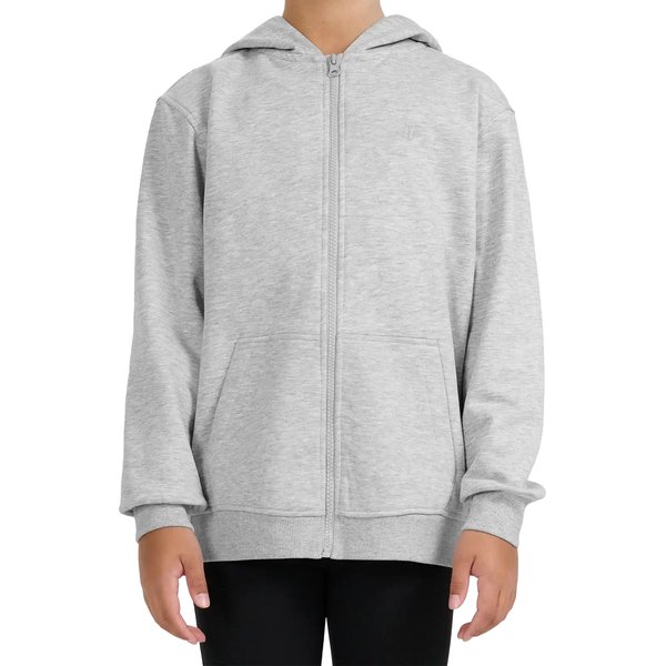 Bluza dziewczęca TSWSF1861 4F - szary melanż