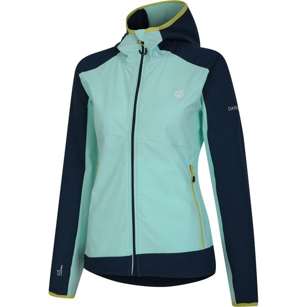Softshell damski Avidly II Dare2B - Mint Green/Moonlight Denim
