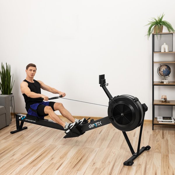 Wioślarz powietrzny XR4000 + pas do pomiaru tętna Gymtek