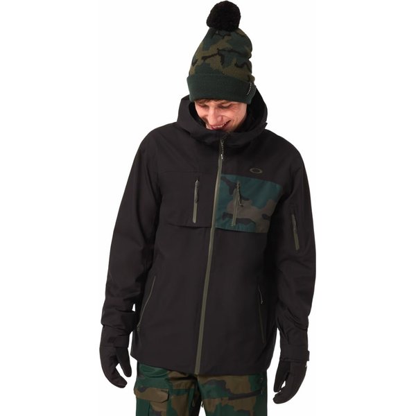 Kurtka narciarska męska Kendall RC Shell Oakley - czarna