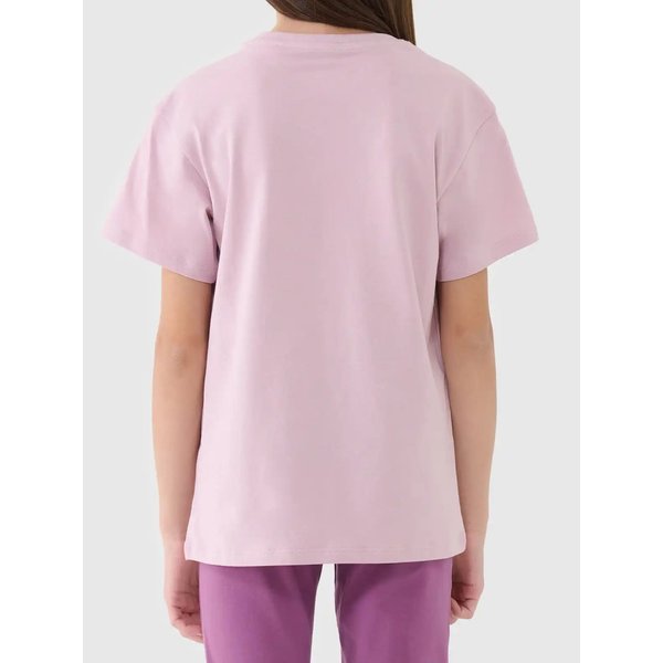 Koszulka dziewczęca TTSHF2397 4F - jasny róż