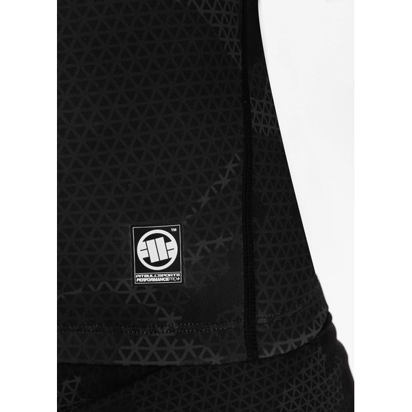 Longsleeve męski Mens Rash Longsleeve Net Camo 2 Pitbull West Coast - czarny