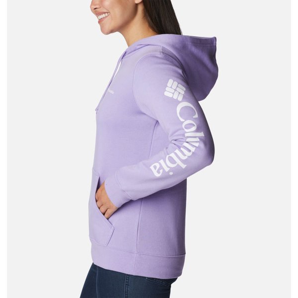 Bluza damska Trek Graphic Hoodie Columbia - fioletowa