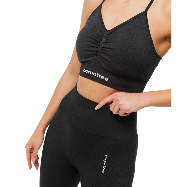 Biustonosz bezszwowy damski Allure Carpatree - black