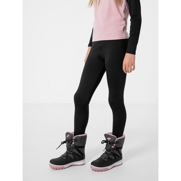 Legginsy dziewczęce HJZ22 JBIDD002 4F