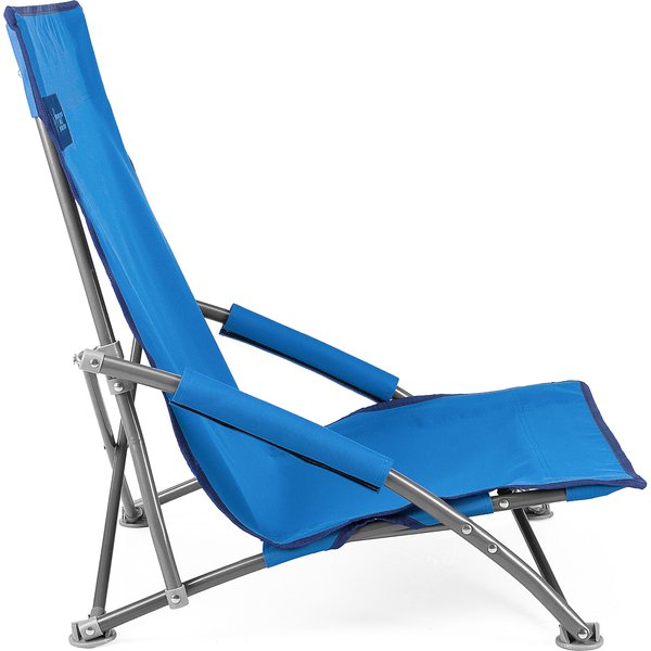 Krzesło turystyczne leżak Outtec WYPRZEDAŻ - niebieski