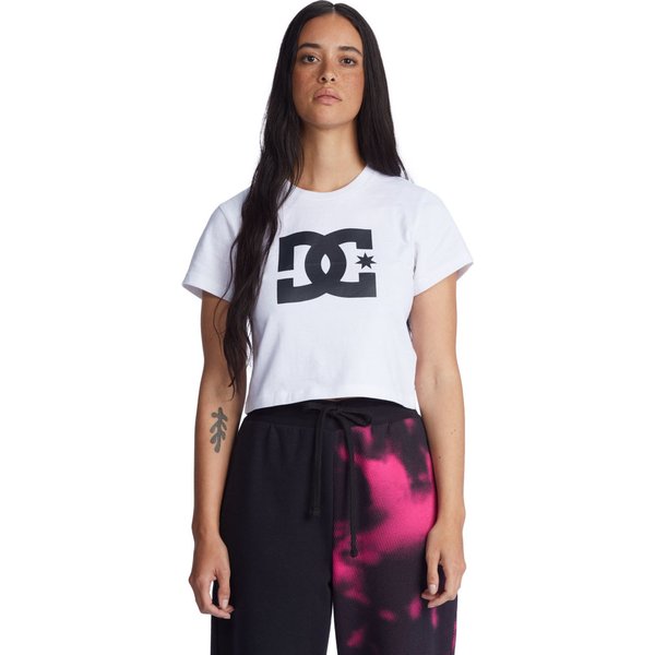 Koszulka damska Star J DC Shoes - white