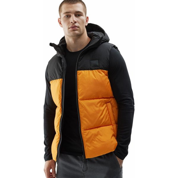 Kamizelka męska 4FAW23TVESM064 4F - pomarańcz