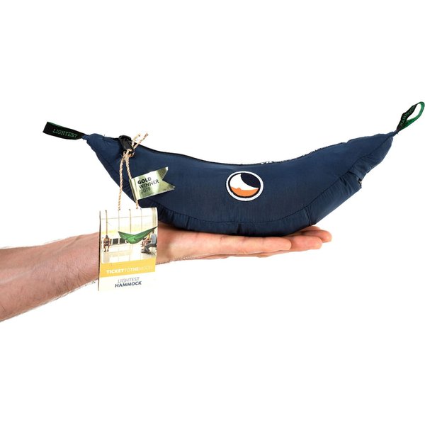Hamak 1-osobowy Lightest Recycled Ticket To The Moon - Navy Blue