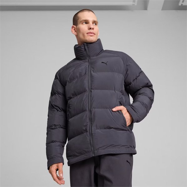 Kurtka puchowa męska Mono Jacket Puma - Galactic Gray
