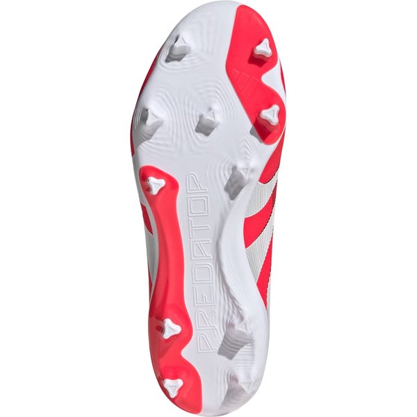 Buty piłkarskie, korki Predator League FG/MG Jr Adidas - Lucid Red