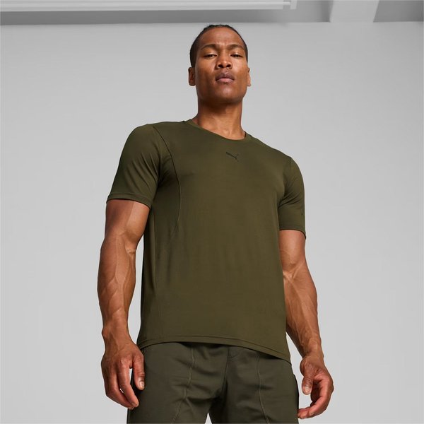 Koszulka męska M Cloudspun Soft Tee Puma - Dark Olive