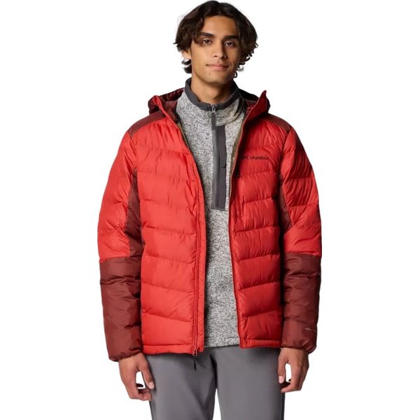 Kurtka puchowa męska Labyrinth Loop II Hooded Columbia - Sail Red, Spice