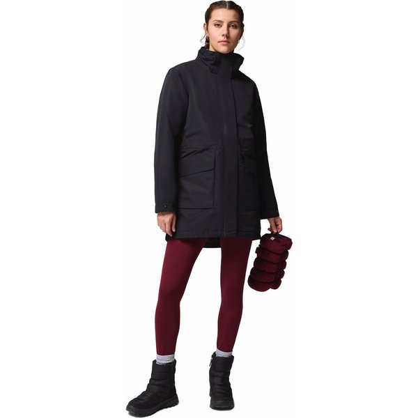 Kurtka damska parka Pulaski Columbia - black