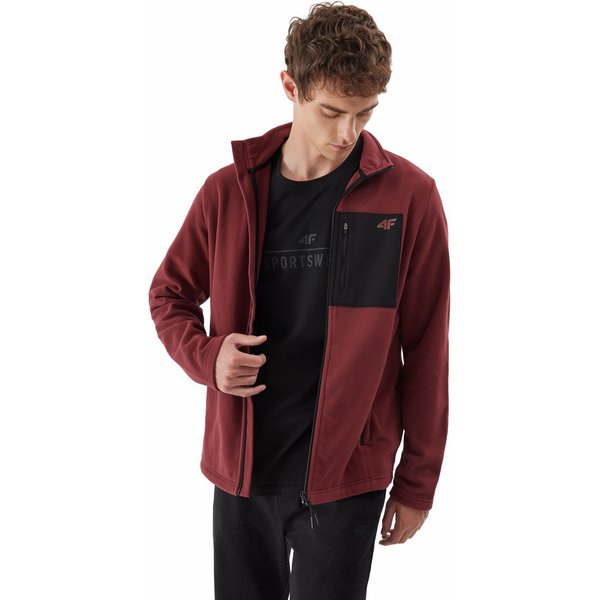 Polar męski 4FAW23TFLEM123 4F - burgund