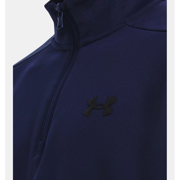 Bluza męska Armour Fleece 1/4 Zip Under Armour - granatowa