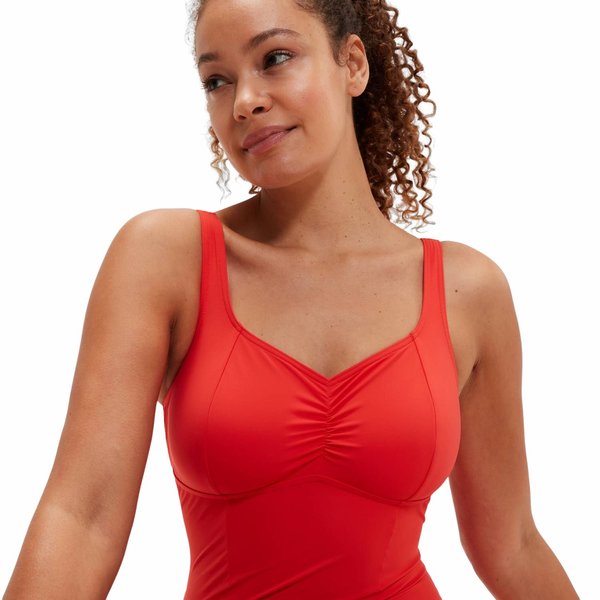 Strój kąpielowy damski AquaNite Speed - czerwony