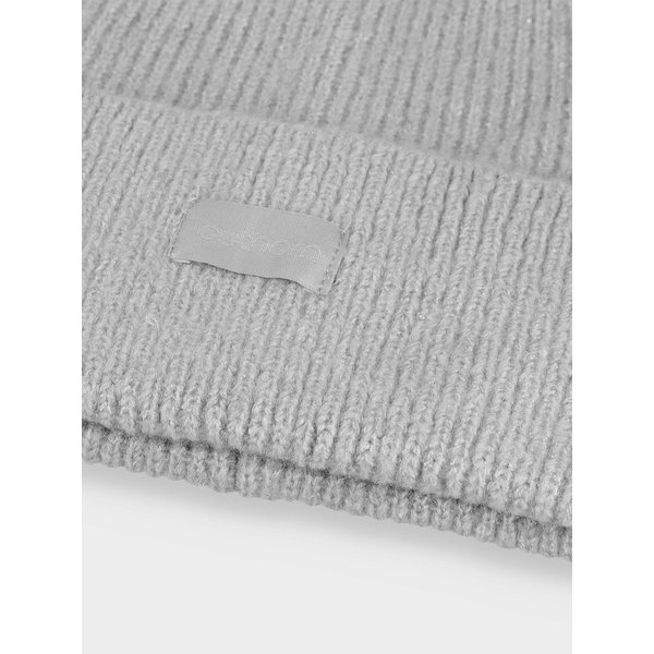 Czapka AW22 ACAPM058 Outhorn - średni szary melanż