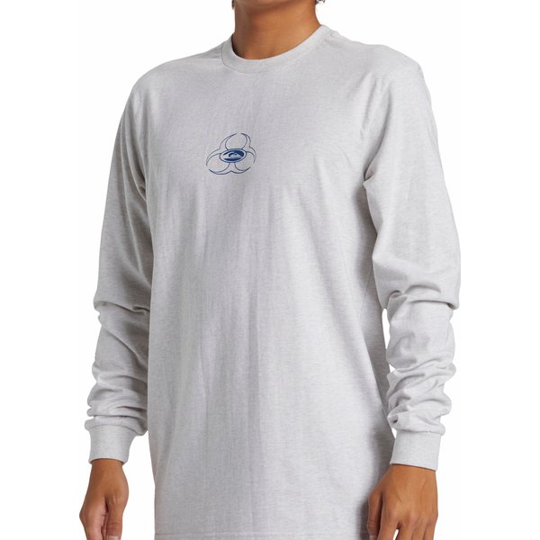 Longsleeve męski Bio Hazard Quiksilver - Snow Heather