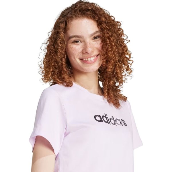 Koszulka damska Holiday Graphic Tee Adidas - Ice Lavender