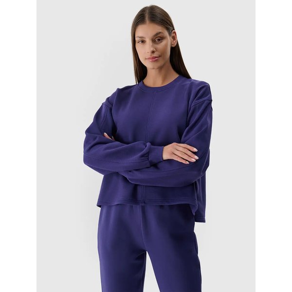 Bluza damska TSWSF1543 4F - ciemny granat