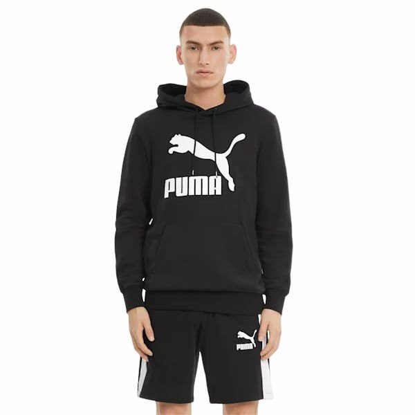 Bluza męska Classics Logo Hoodie Puma - czarna