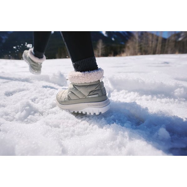 Buty, śniegowce Snowtrot Shorty Wm's Columbia - Black, Sea Salt